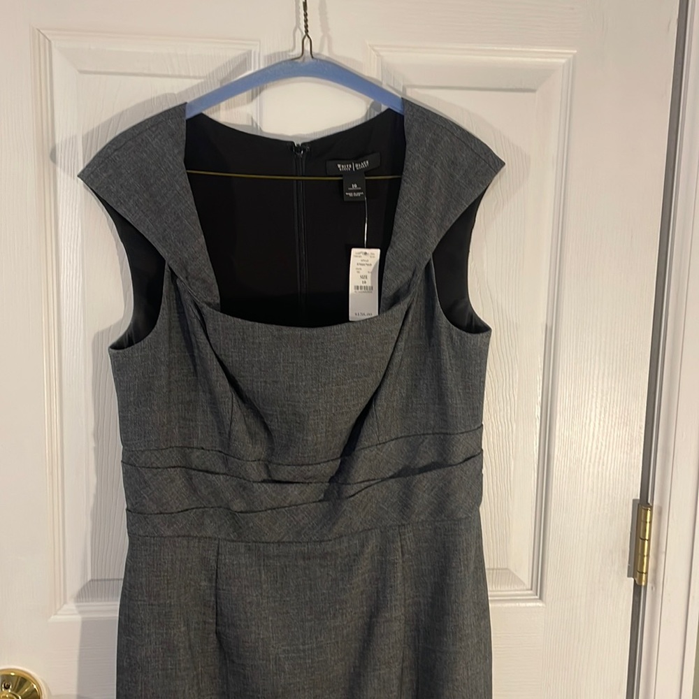 Used white house, black market dress, size 10 NWT